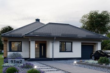  Projekt domu APS 093 wariant 2 (LUA1528) - projekt domu parterowego - Zdjęcie 3