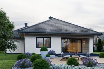  Projekt domu APS 093 wariant 2 (LUA1528) - projekt domu parterowego - Zdjęcie 4