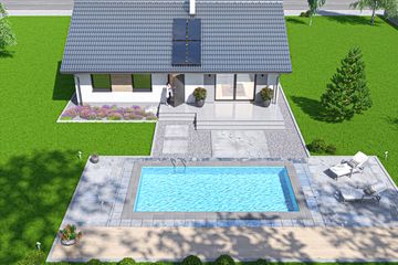  Projekt domu Tiara 2 (WOE1168) - projekt domu parterowego - Zdjęcie 4