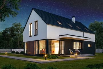  Projekt domu Newcastle III DCP364b (WOB1764) - projekt domu parterowego z poddaszem - Zdjęcie 8