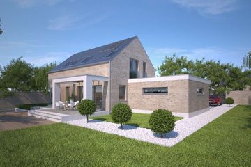  Projekt domu Newcastle DCP364 (WOB1765) - projekt domu parterowego z poddaszem - Zdjęcie 3