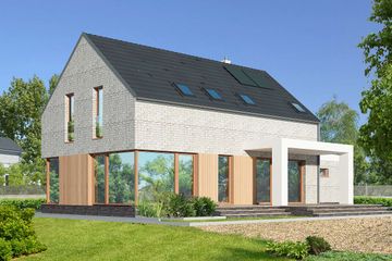  Projekt domu Newcastle II DCP364a (WOB1769) - projekt domu parterowego z poddaszem - Zdjęcie 2