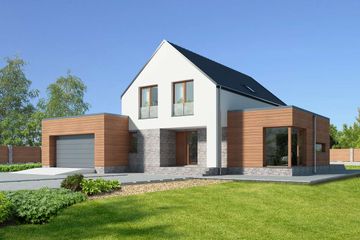  Projekt domu Matera DCP367 (WOB1770) - projekt domu parterowego z poddaszem - Zdjęcie 3