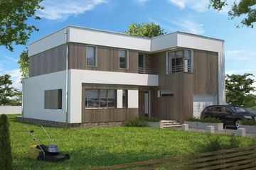  Projekt domu Buxton III DCP218b (WOB1771) - projekt domu z pełnym piętrem - Zdjęcie 1