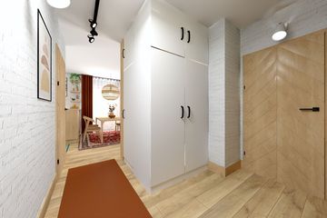 Projekt domu KA210 Sz - parterowy dom o powierzchni 67,71 m², dach dwuspadowy - ujęcie 17