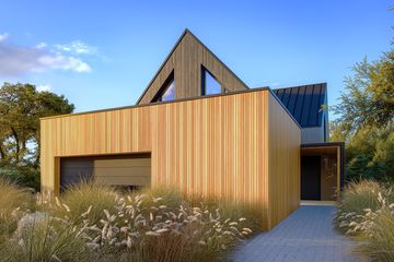  Projekt domu House x33 (WRG1084) - projekt domu parterowego z poddaszem - Zdjęcie 1