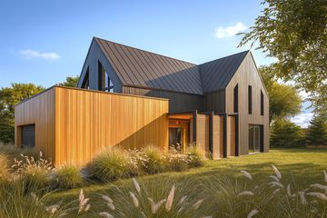  Projekt domu House x33 (WRG1084) - projekt domu parterowego z poddaszem - Zdjęcie 3