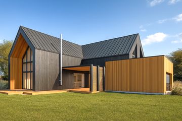  Projekt domu House x33 (WRG1084) - projekt domu parterowego z poddaszem - Zdjęcie 2