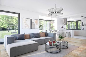  Projekt domu Lungo 4 modern (WOF1153) - projekt domu parterowego z poddaszem - Zdjęcie 7