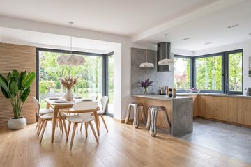 Projekt domu Lungo 4 modern - parterowy z poddaszem dom o powierzchni 110,33 m², dach dwuspadowy - ujęcie 7