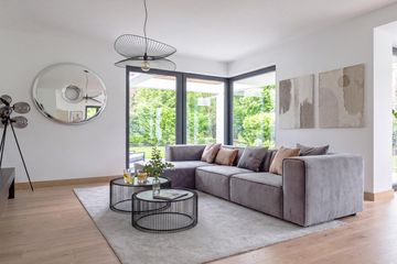 Projekt domu Lungo 4 modern - parterowy z poddaszem dom o powierzchni 110,33 m², dach dwuspadowy - ujęcie 10