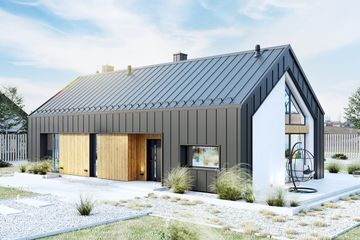  Projekt domu PióroArchitekci – 16 (KZN1000) - projekt domu parterowego - Zdjęcie 1