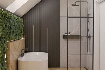  Projekt domu PióroArchitekci – 17 (KZN1001) - projekt domu parterowego z poddaszem - Zdjęcie 10