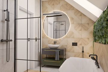  Projekt domu PióroArchitekci – 17 (KZN1001) - projekt domu parterowego z poddaszem - Zdjęcie 12