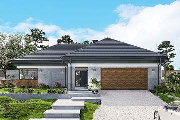  Projekt domu PióroArchitekci – 18 (KZN1002) - projekt domu parterowego - Zdjęcie 1