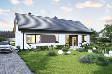  Projekt domu PióroArchitekci – 15 (KZN1003) - projekt domu parterowego - Zdjęcie 5