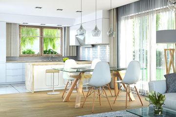  Projekt domu Harmonia Nova B strop monolityczny (WRR1114) - projekt domu parterowego z poddaszem - Zdjęcie 3