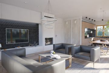  Projekt domu Andrzejówka 22 m (KRP2510) - projekt domu parterowego z poddaszem - Zdjęcie 5