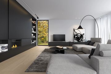  Projekt domu Modern 1 (WAW1148) - projekt domu z pełnym piętrem - Zdjęcie 7