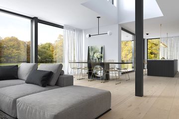  Projekt domu Modern 1 (WAW1148) - projekt domu z pełnym piętrem - Zdjęcie 9