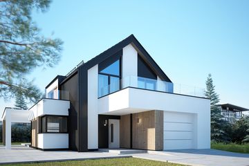  Projekt domu Senimona 10 (KKF1029) - projekt domu parterowego z poddaszem - Zdjęcie 3