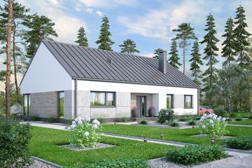  Projekt domu Solido 2 (WOF1155) - projekt domu parterowego - Zdjęcie 4