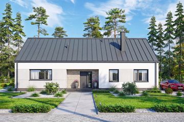  Projekt domu Solido 2 (WOF1155) - projekt domu parterowego - Zdjęcie 2