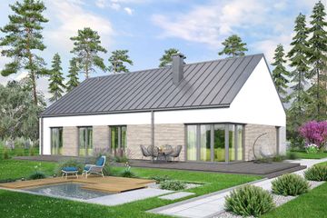  Projekt domu Solido 2 (WOF1155) - projekt domu parterowego - Zdjęcie 3