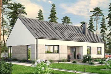  Projekt domu Solido 2 (WOF1155) - projekt domu parterowego - Zdjęcie 1