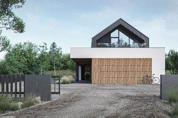  Projekt domu HomeKoncept 91 wariant 01 (KRX1157) - projekt domu parterowego z poddaszem - Zdjęcie 3