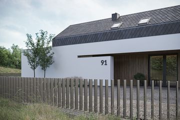  Projekt domu HomeKoncept 91 wariant 01 (KRX1157) - projekt domu parterowego z poddaszem - Zdjęcie 5