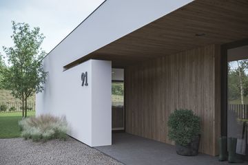  Projekt domu HomeKoncept 91 wariant 01 (KRX1157) - projekt domu parterowego z poddaszem - Zdjęcie 6