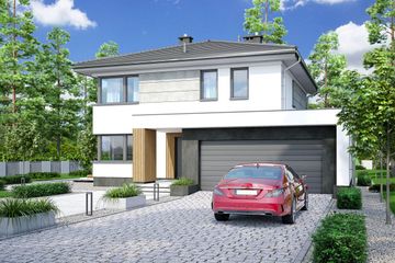  Projekt domu Fresco 2 (WOF1156) - projekt domu z pełnym piętrem - Zdjęcie 2