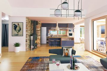  Projekt domu Ślęza bez garażu [B] (WRF2321) - projekt domu parterowego - Zdjęcie 6