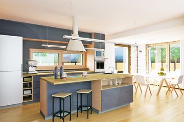  Projekt domu Ślęza z garażem 1-st. [A1] (WRF2322) - projekt domu parterowego - Zdjęcie 5