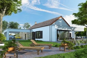  Projekt domu KA200 T (PKT1196) - projekt domu parterowego - Zdjęcie 3