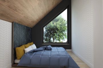  Projekt domu letniskowego KA158 SZ (PKT1198) - projekt domu letniskowego parterowego z poddaszem - Zdjęcie 9