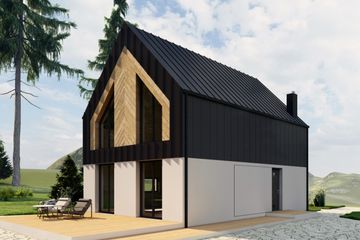  Projekt domu Sej-pro 019 energo (ELW1069) - projekt domu parterowego z poddaszem - Zdjęcie 1