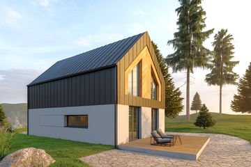  Projekt domu Sej-pro 019 energo (ELW1069) - projekt domu parterowego z poddaszem - Zdjęcie 3