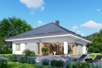  Projekt domu APS 339 (LUA1530) - projekt domu parterowego - Zdjęcie 6