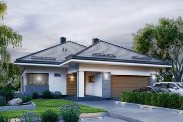  Projekt domu APS 339 (LUA1530) - projekt domu parterowego - Zdjęcie 3