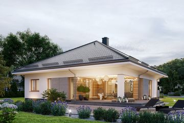  Projekt domu APS 339 (LUA1530) - projekt domu parterowego - Zdjęcie 4