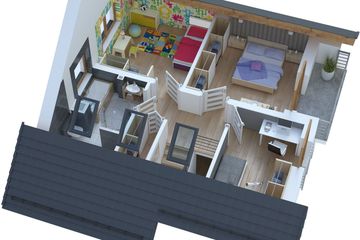  Projekt domu BW-70 (JGC1242) - projekt domu parterowego z poddaszem - Zdjęcie 5