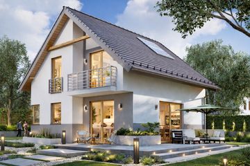  Projekt domu BW-70 (JGC1242) - projekt domu parterowego z poddaszem - Zdjęcie 2