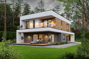  Projekt domu Gustowny D39 wariant III (WWB1101) - projekt domu z pełnym piętrem - Zdjęcie 3