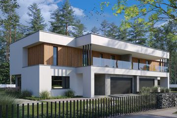  Projekt domu EG-84 (WWB1102) - projekt domu z pełnym piętrem - Zdjęcie 1