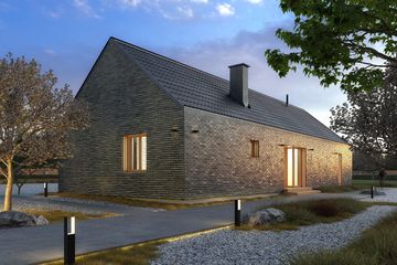  Projekt domu Paproć 2 (BSA2304) - projekt domu parterowego - Zdjęcie 2