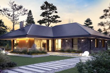  Projekt domu Ares (BSA2306) - projekt domu parterowego - Zdjęcie 3