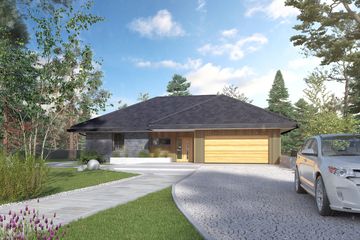  Projekt domu Ares (BSA2306) - projekt domu parterowego - Zdjęcie 6