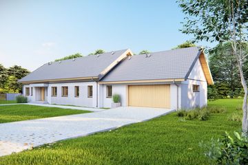  Projekt domu Caravela 3 W (SKA1121) - projekt domu parterowego - Zdjęcie 2